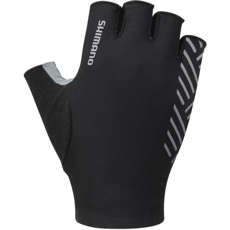 Shimano Advanced Men's Short Finger Gloves - Black