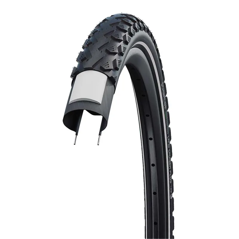 Schwalbe Land Cruiser Plus PunctureGuard Hybrid Bike Tyre - Black-2