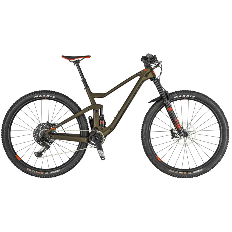 Scott Genius 920 29er 2019 Full Suspension Mountain Bike - Olive