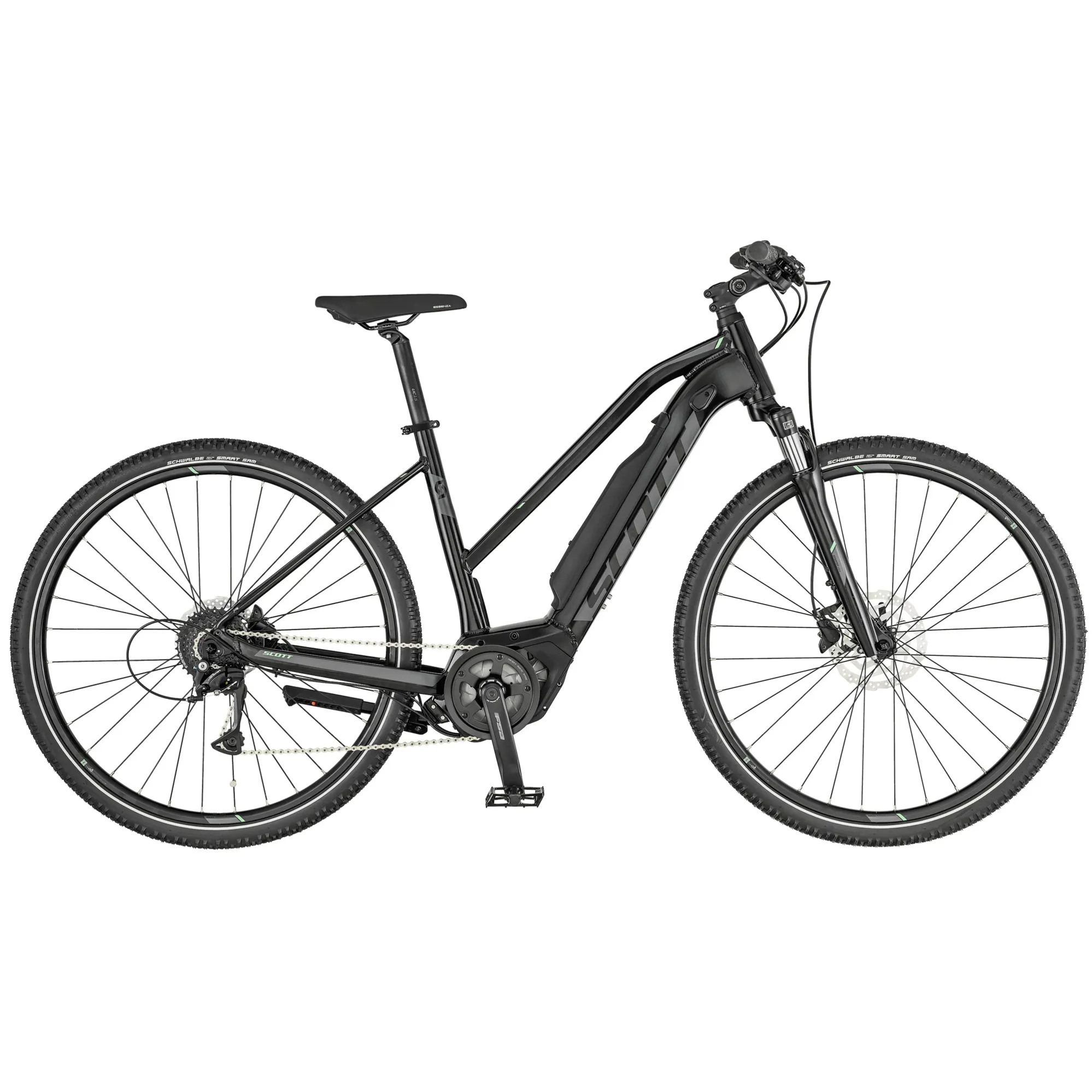 Electric Bicycle Hybrid Bike Scott Sub Cross Eride 30 Lady 2019