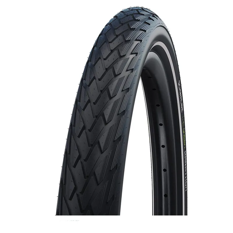 Schwalbe Green Marathon Folding Bike Tyre - Black