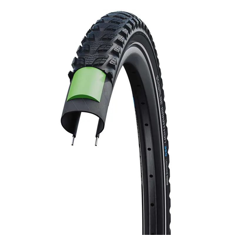 Schwalbe Marathon 365 Greenguard Hybrid Bike Tyre - Black-2