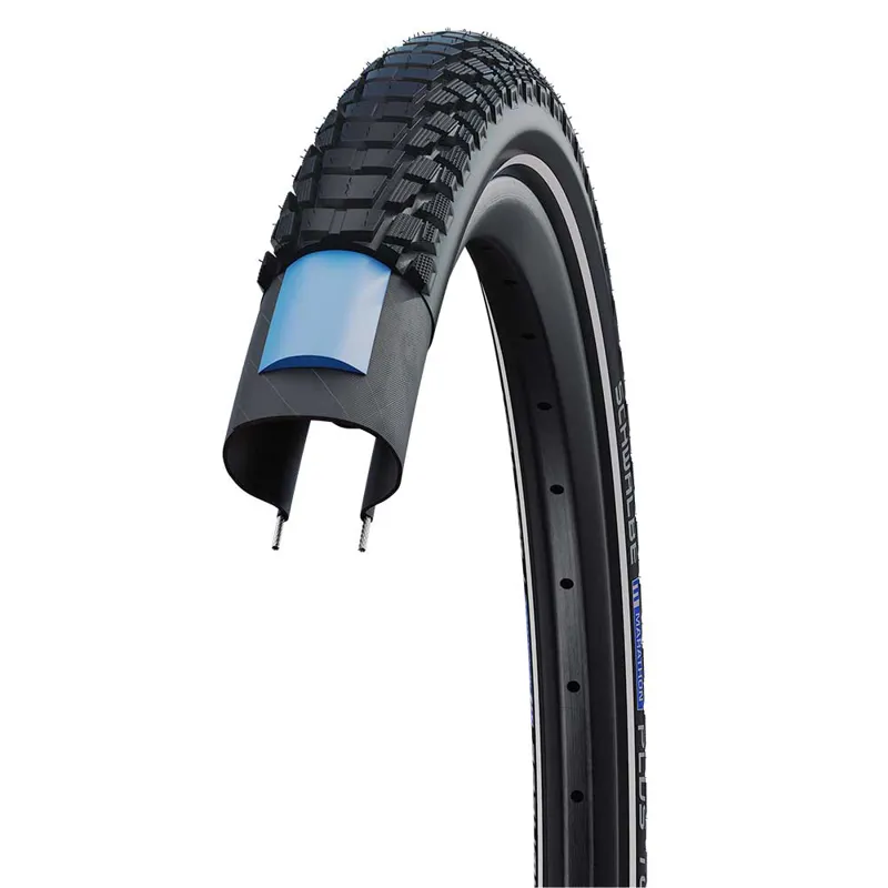 Schwalbe Marathon Plus Tour Smart DualGuard Hybrid Tyre - Black-2
