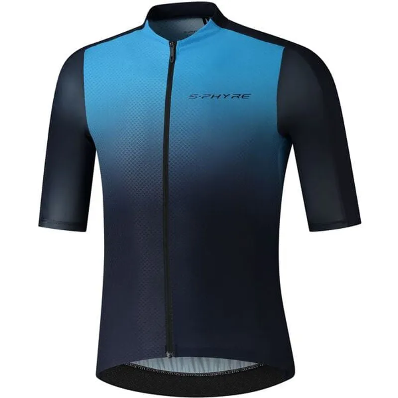 Shimano S-Phyre Flash Men's Short Sleeve Jersey - Blue
