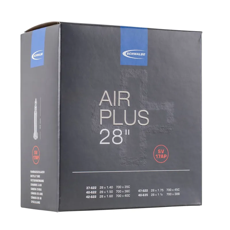 Schwalbe Air Plus Inner Tubes - Schrader-2