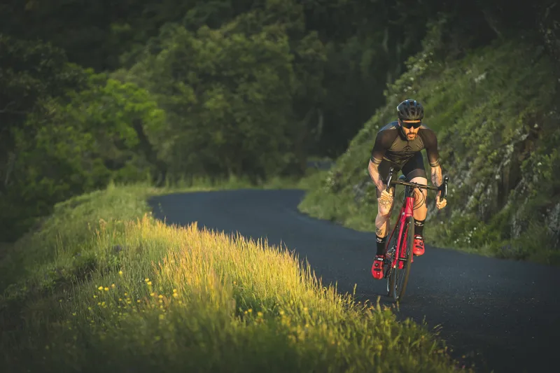 Merida Scultura Disc 5000 2020 Road Bike - Red-2