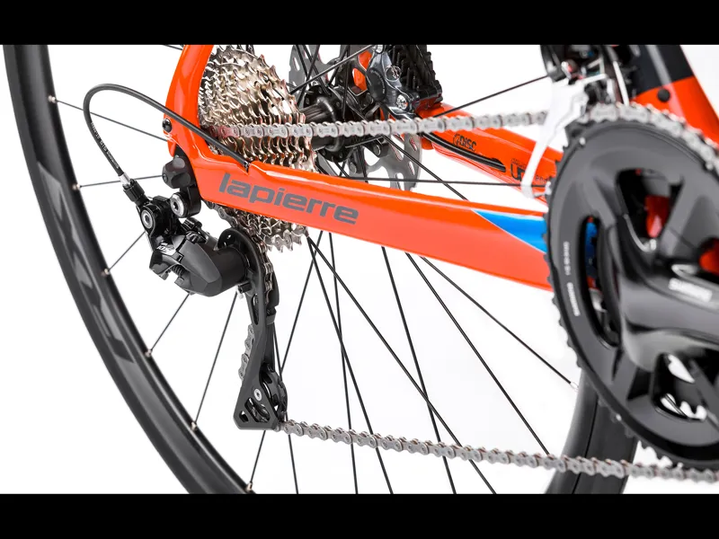 Lapierre Sensium 500 Disc CP 2019 Road Bike - Orange/Blue-3