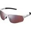 Shimano Twinspark Sunglasses - RideScape High Contrast Lens - White