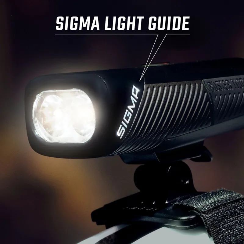 Sigma Buster 1100 USB Headlight w/Helmet Mount-7