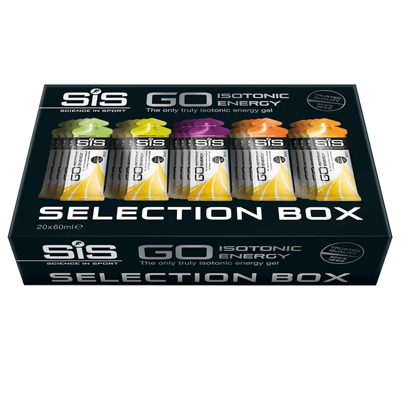 SiS GO Isotonic Gel Variety Pack 60ml x Box of 7.