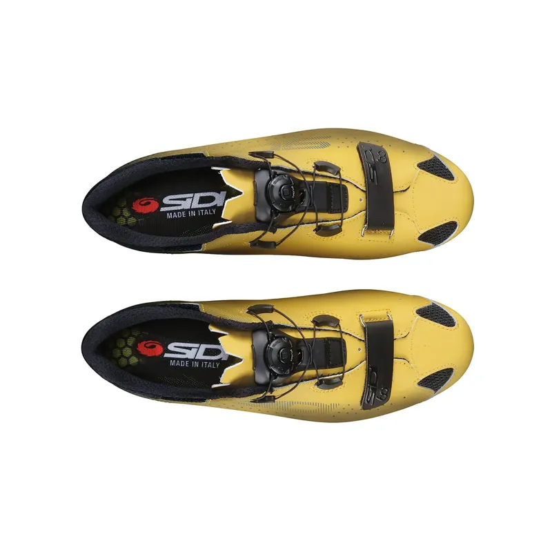 Sidi Sixty Road Shoes - Fluo Yellow/Black-2