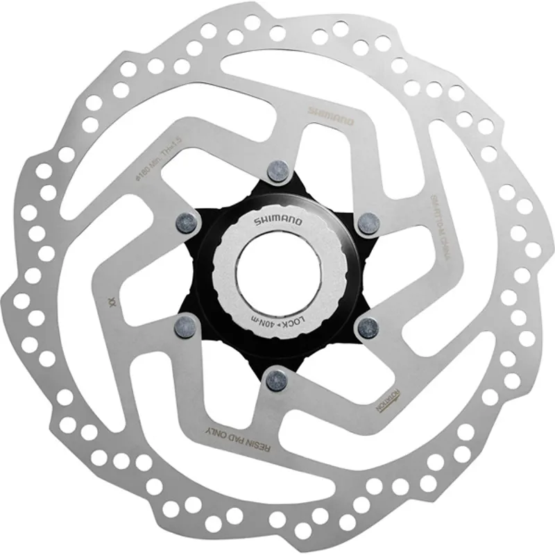 Shimano SM-RT10 Tourney TX Centre-Lock Resin Pad Only Rotor - 180mm