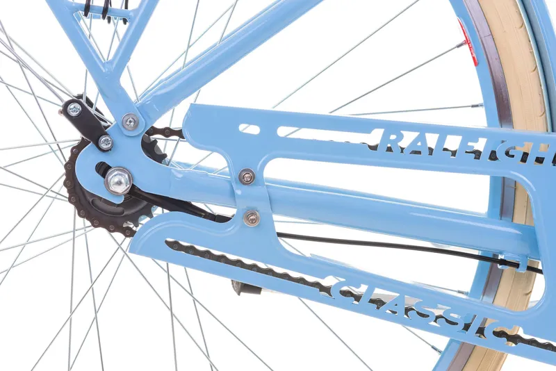 Raleigh Spirit Womens 2019 Hybrid Bike - Hydrangea Blue-2