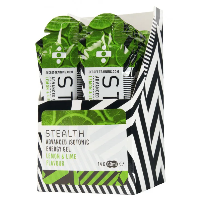 Secret Training Stealth Isotonic Energy Gel - 60ml x Box of 14.