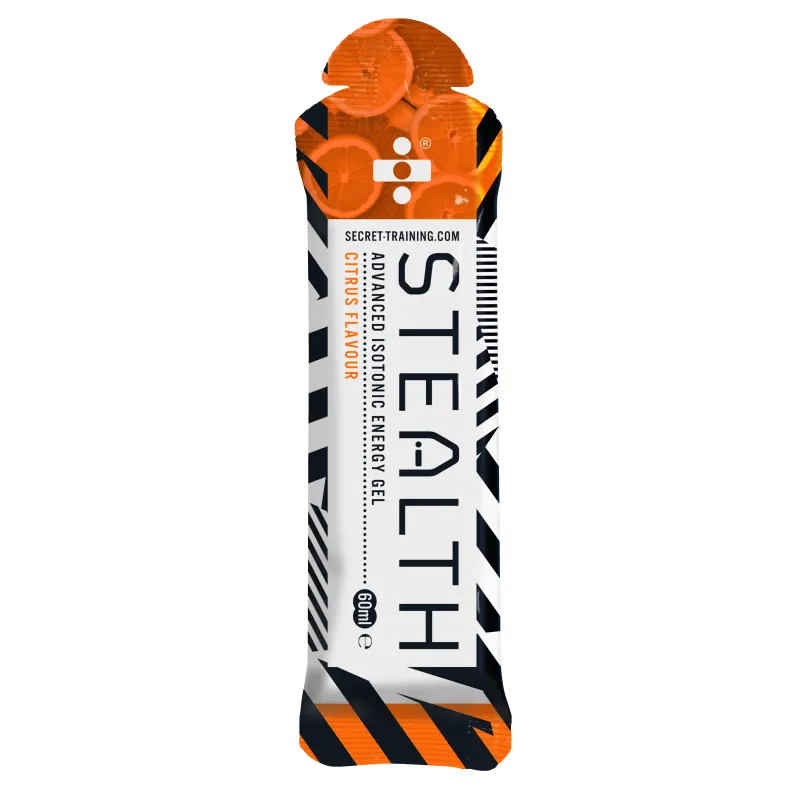 Secret Training Stealth Isotonic Energy Gel - 60ml x Box of 14.-3