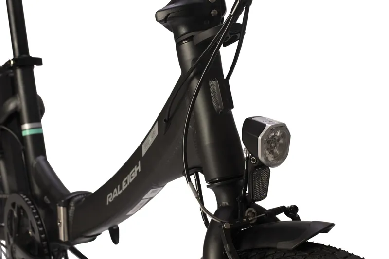 Raleigh Stoweway 20 inch Folding Electric Urban Bike - Black-4