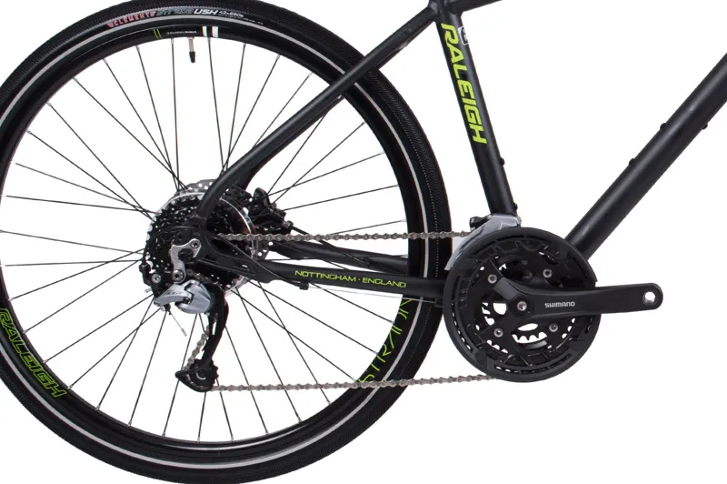 raleigh strada 4 hybrid bike