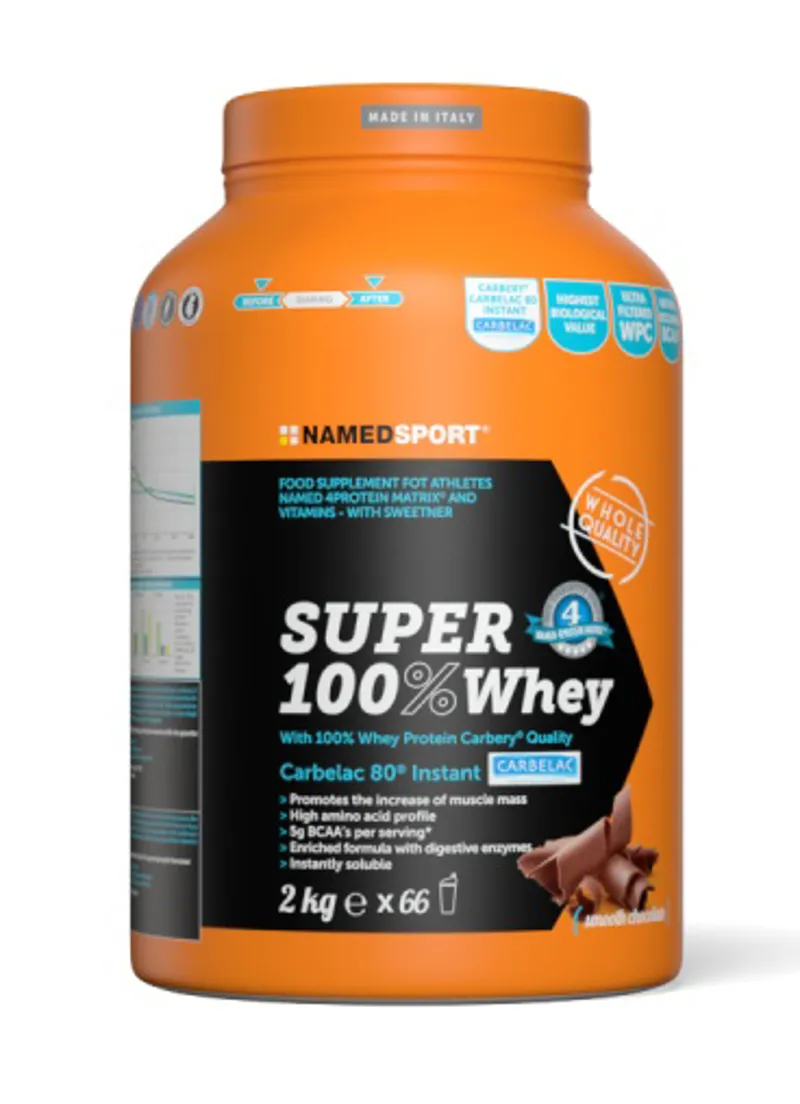 NamedSport Super 100 Whey Protein - 2kg - Chocolate