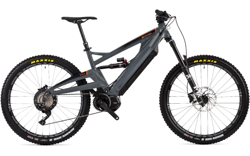 Orange Surge Pro 27.5 inch 2019 Electric Mountain Bike - Norlando Grey