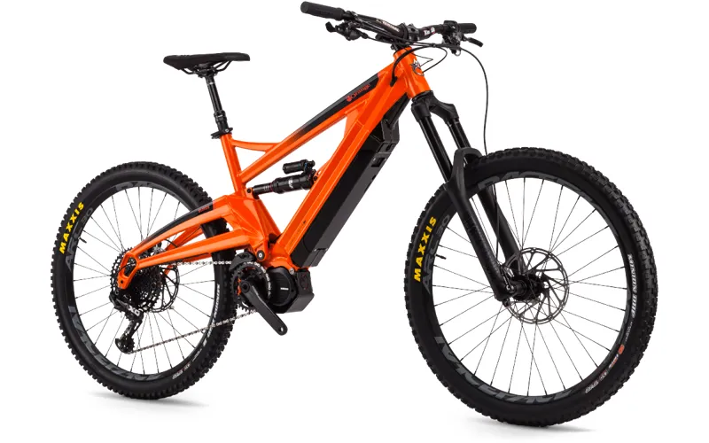 Orange Surge RS 27.5 inch 2019 Electric Mountain Bike - Fizzy Orange-1
