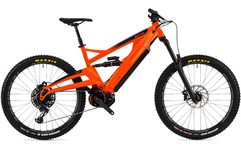Orange Surge RS 27.5 inch 2019 Electric Mountain Bike - Fizzy Orange