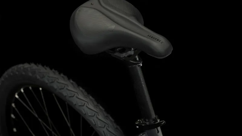 Cube Nature Trapeze 2024 Women's Hybrid Bike - Graphite/Black-5