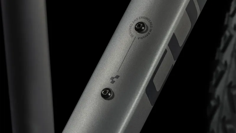 Cube Nature Trapeze 2024 Women's Hybrid Bike - Graphite/Black-6