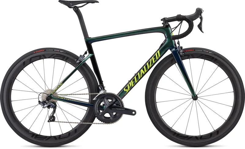 Specialized Tarmac Expert 2019 Road Bike - Green/Cast Blue