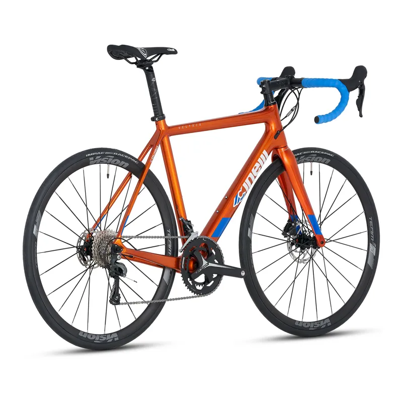 Cinelli Veltrix Disc Tiagra Hydro 2020 Road Bike - Orange-2