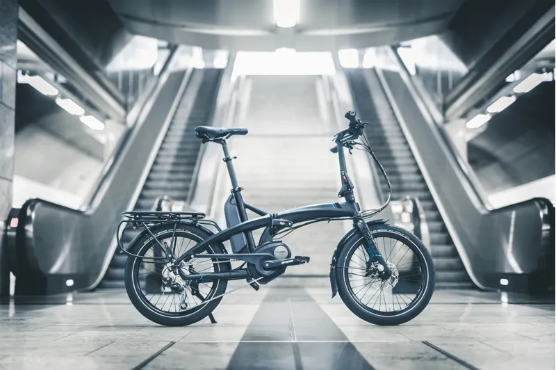 Tern Vektron S10 400w Folding 2018 Electric Urban Bike - Black-11