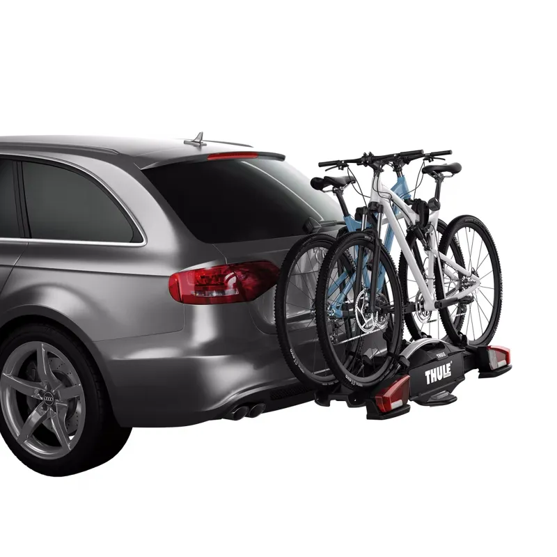 Thule VeloCompact 2 Bike 13- Pin Towball Bike Carrier - Black/ Silver-2
