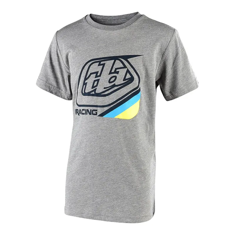 Troy Lee Designs Precision 2.0 Youth Tee - Dark Gray Heather