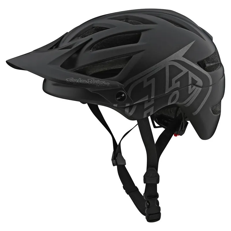 Troy Lee Designs A1 MTB Helmet Drone - Black/Silver