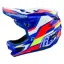 Troy Lee Designs D4 Composite MIPS Full Face Helmet - Omega White/Blue