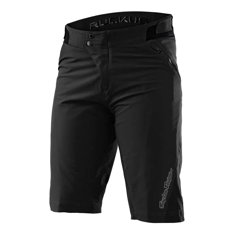 Troy Lee Designs Ruckus Men's Baggy Shorts - Solid Black