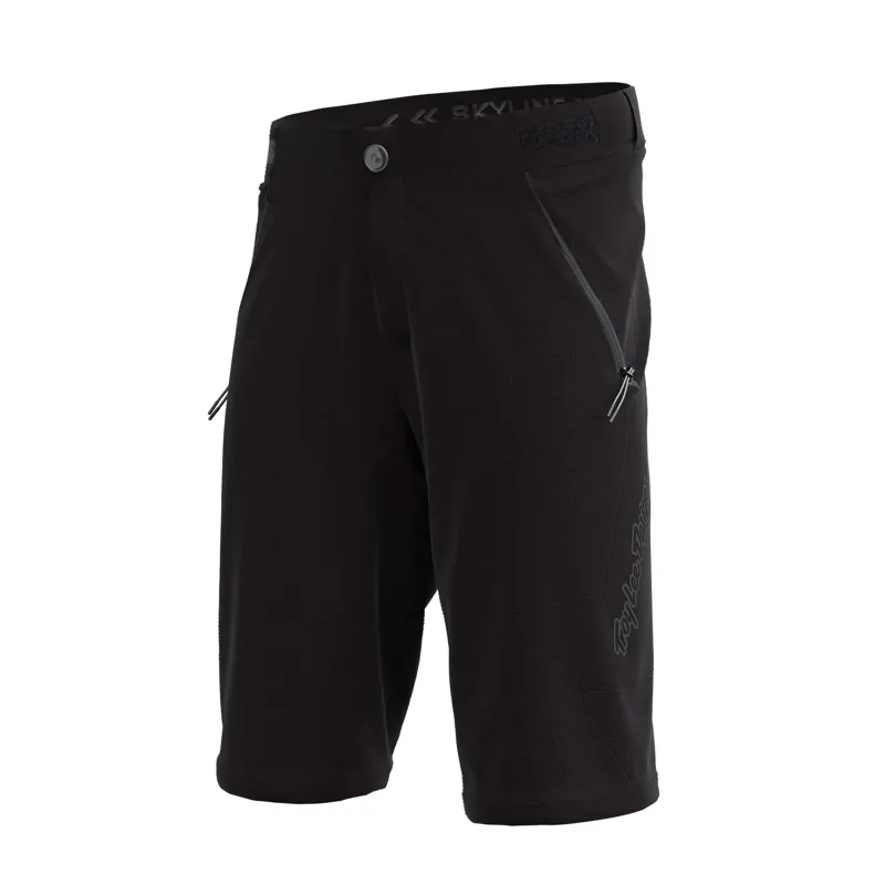 Troy Lee Designs Skyline Youth Baggy Shorts Mono Black