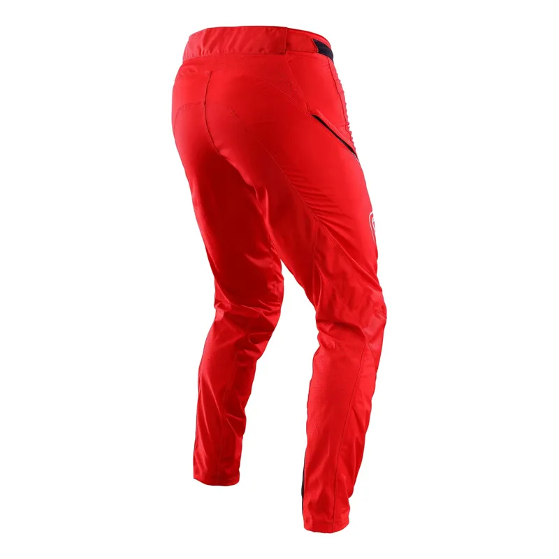Troy Lee Designs Sprint Men's Trousers - Mono Race Red - 32 inch Waist-1