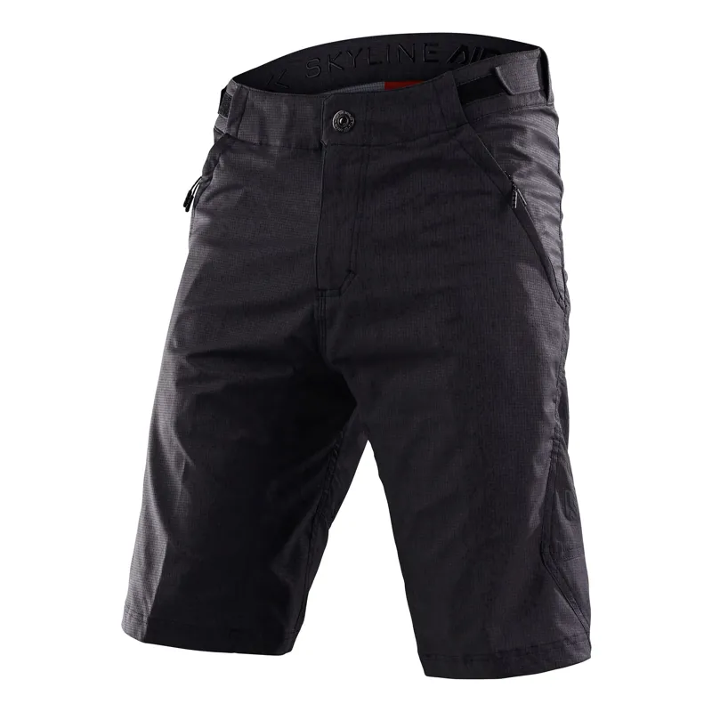 Troy Lee Designs Skyline Air Men's Baggy Shorts - Mono Black