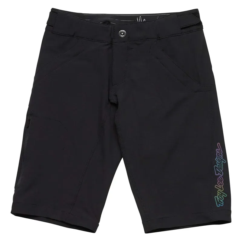 Troy Lee Mischief Women's Baggy Shorts Shell Only - Solid Black