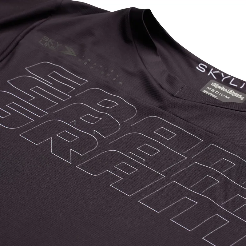 Troy Lee Designs Skyline Men's Short Sleeve Jersey - SRAM Eagle One Black-1