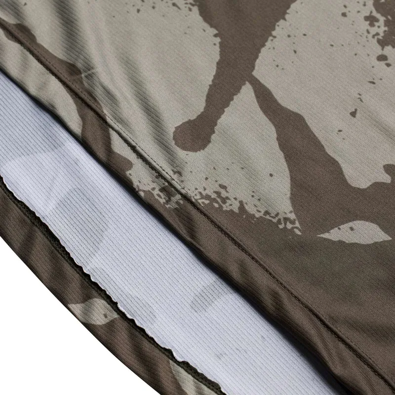 Troy Lee Designs Skyline Men's Short Sleeve Jersey - Shadow Camo Olive-2