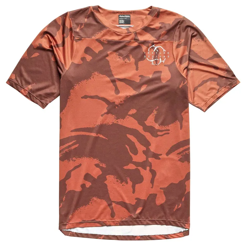 Troy Lee Designs Skyline Men's Short Sleeve Jersey - Shadow Camo Brick