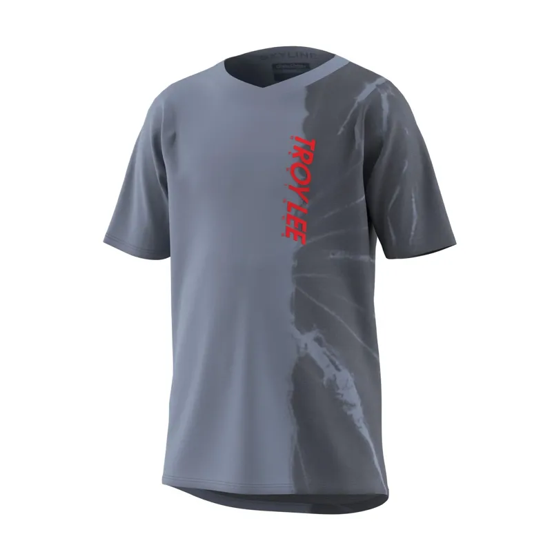 Troy Lee Designs Skyline Youth Short Sleeve Jersey - Half Dye Cement