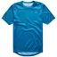 Troy Lee Designs Flowline Men's Short Sleeve Jersey - Solid Blue