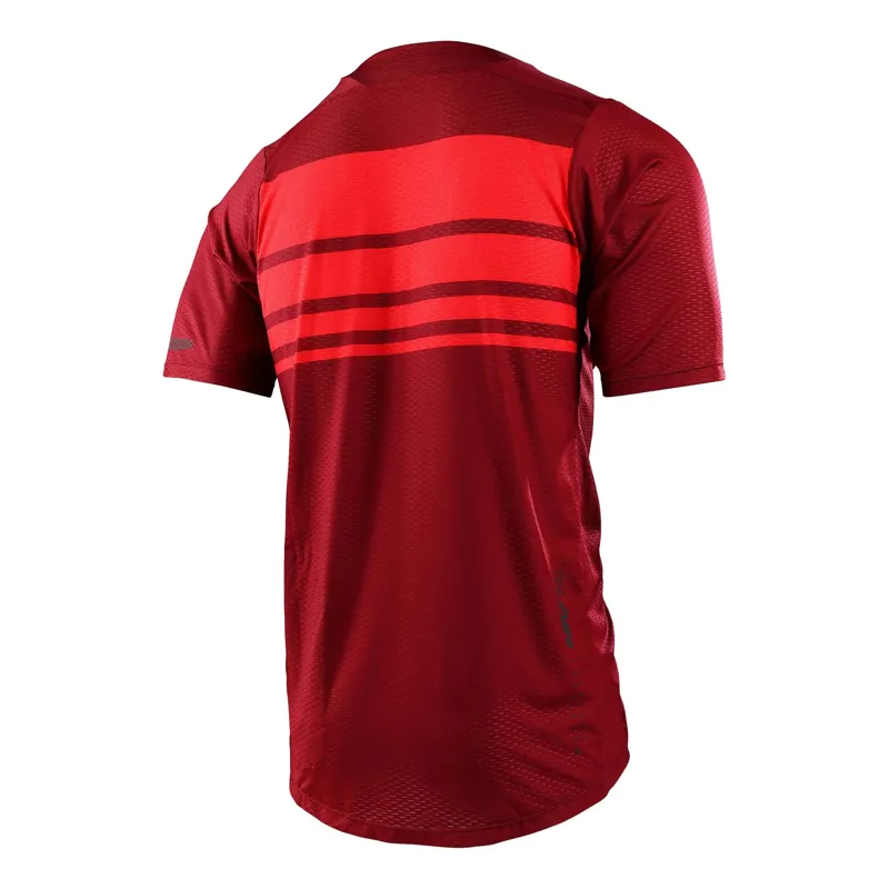 Troy Lee Designs Skyline Air Men's Short Sleeve Jersey - Stacks Syrah-1