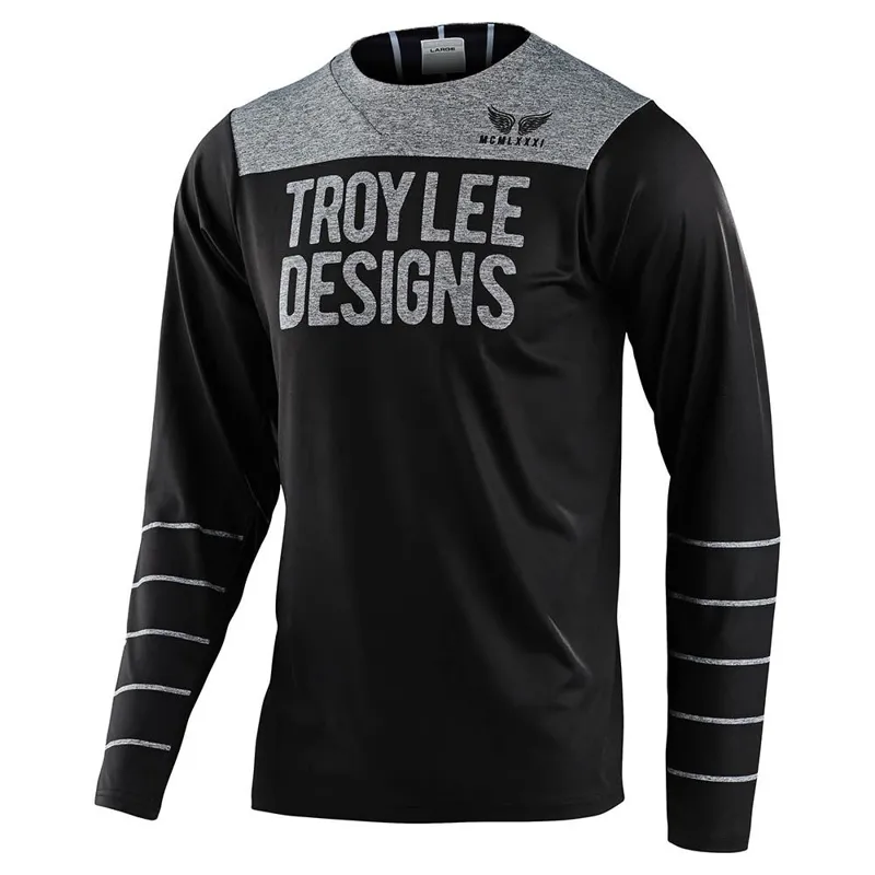 Troy Lee Designs Skyline Chill Long Sleeve Jersey - Black/Grey