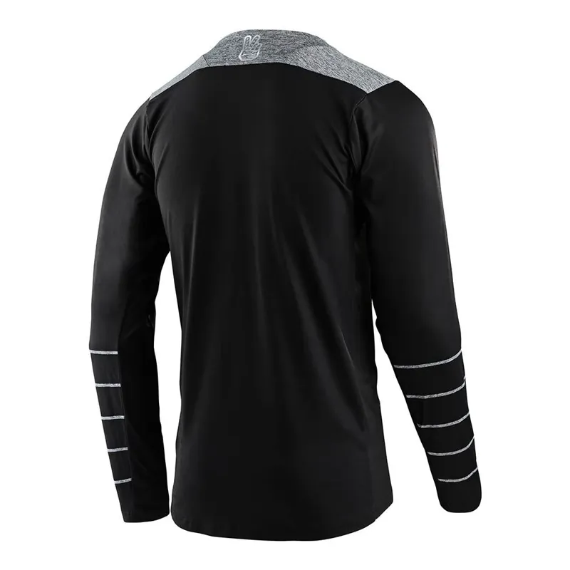 Troy Lee Designs Skyline Chill Long Sleeve Jersey - Black/Grey-1
