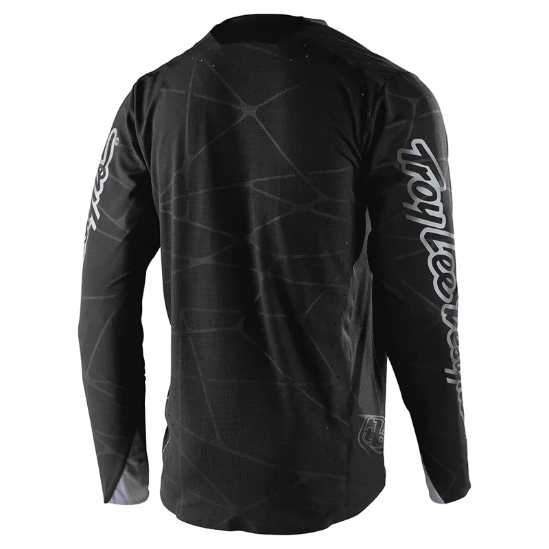 Troy Lee Designs Sprint Ultra Long Sleeve Jersey - Podium Black/Silver-1