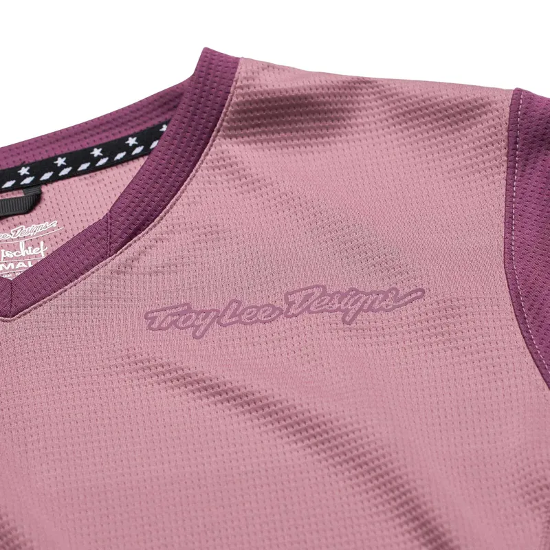 Troy Lee Designs Mischief Women's 3/4 Jersey - Solid Rosewood-1