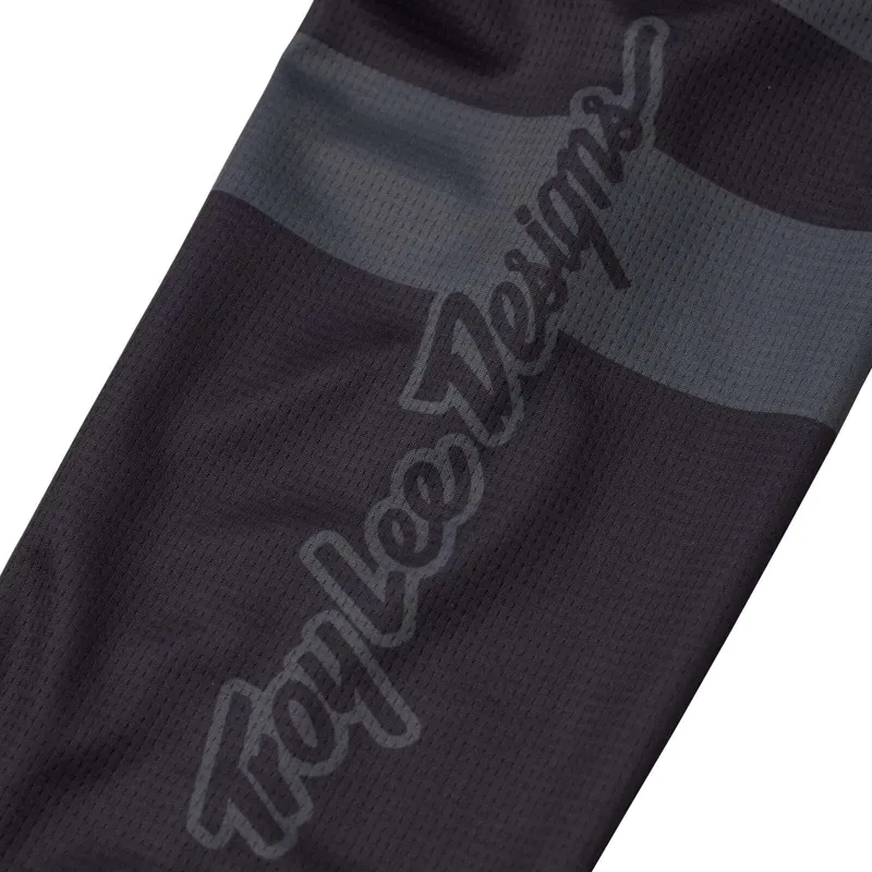 Troy Lee Designs Mischief Women's 3/4 Jersey - Split Stripe Black-2